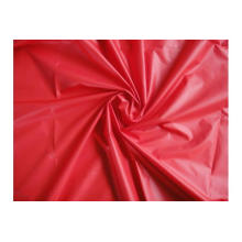 Tissu de taffetas de Wihte de polyester de 75D, couleurs adaptées aux besoins du client